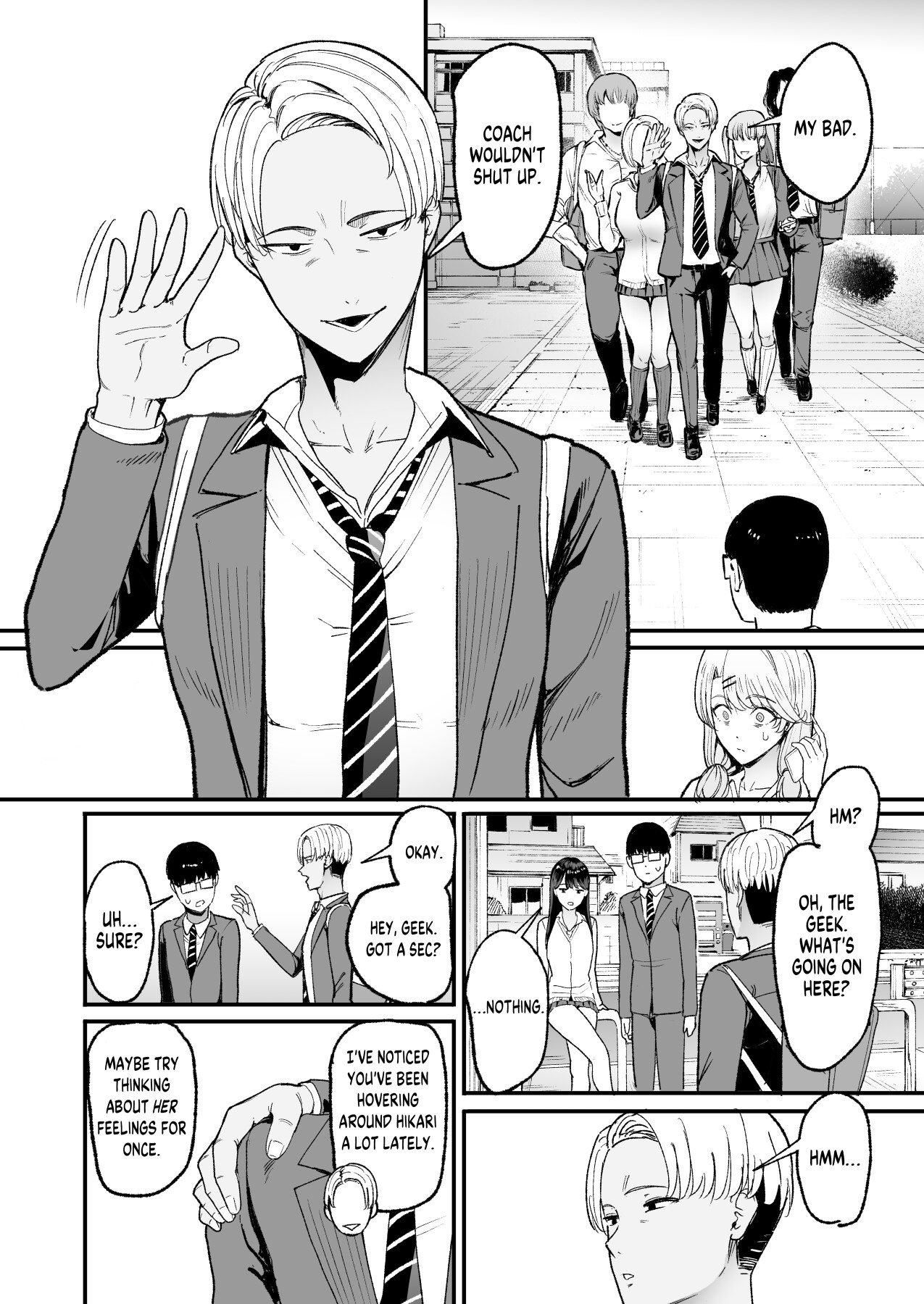 Hentai Manga Comic-Drop-in Gyaru Lets Me Use Her Pussy 5-Read-15